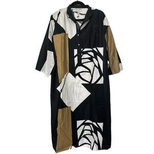 Vintage Katherine Ogust X Penthouse 1970s Printed Dress